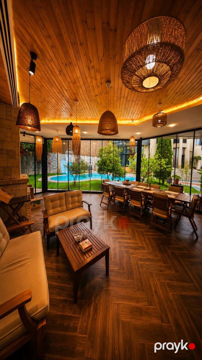 Satılır 8 otaqlı həyət evi/bağ evi 500 m² — Ev, villa, Bakı (2)