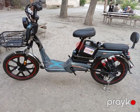 Elektrik skuter/velosiped hibridi - Model: King-DN01 (üst gövdədə — Gəncə