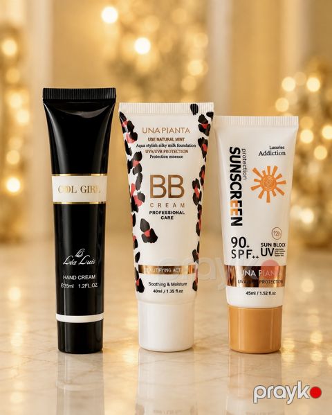 Qulluq kosmetika dəsti 98496774l (əl kremi 35 ml + BB krem 40 ml + günəşdən qoruyucu krem SPF90+, 45 ml) — Bakı