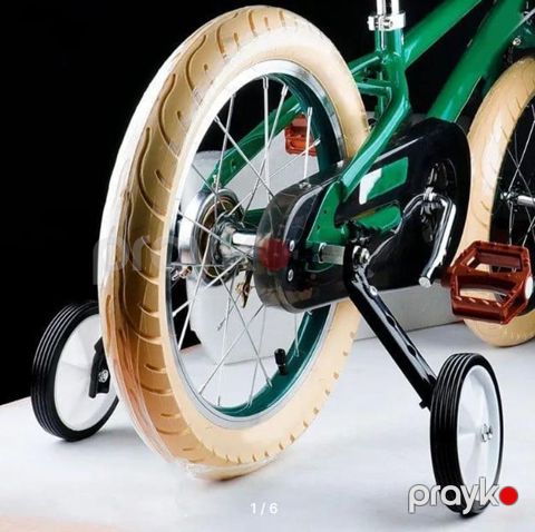 Velosiped üçün məşq təkərləri, qara, 16/20/24 ölçülər üçün - velosport_12 — Bakı