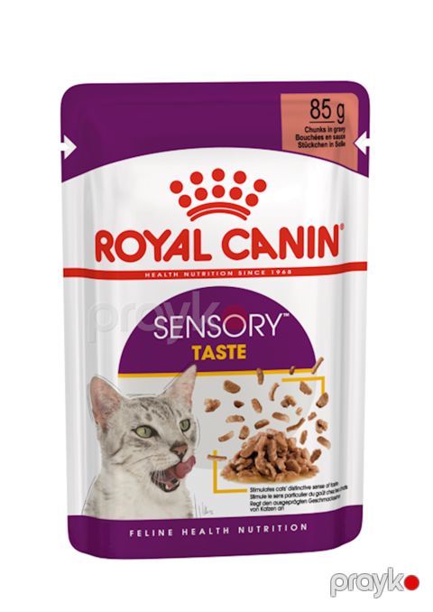 Nəm yem Royal Canin Sensory in Gravy Wet Cat Food yetkin pişiklər üçün, toyuq əti ilə, 85 q — Bakı