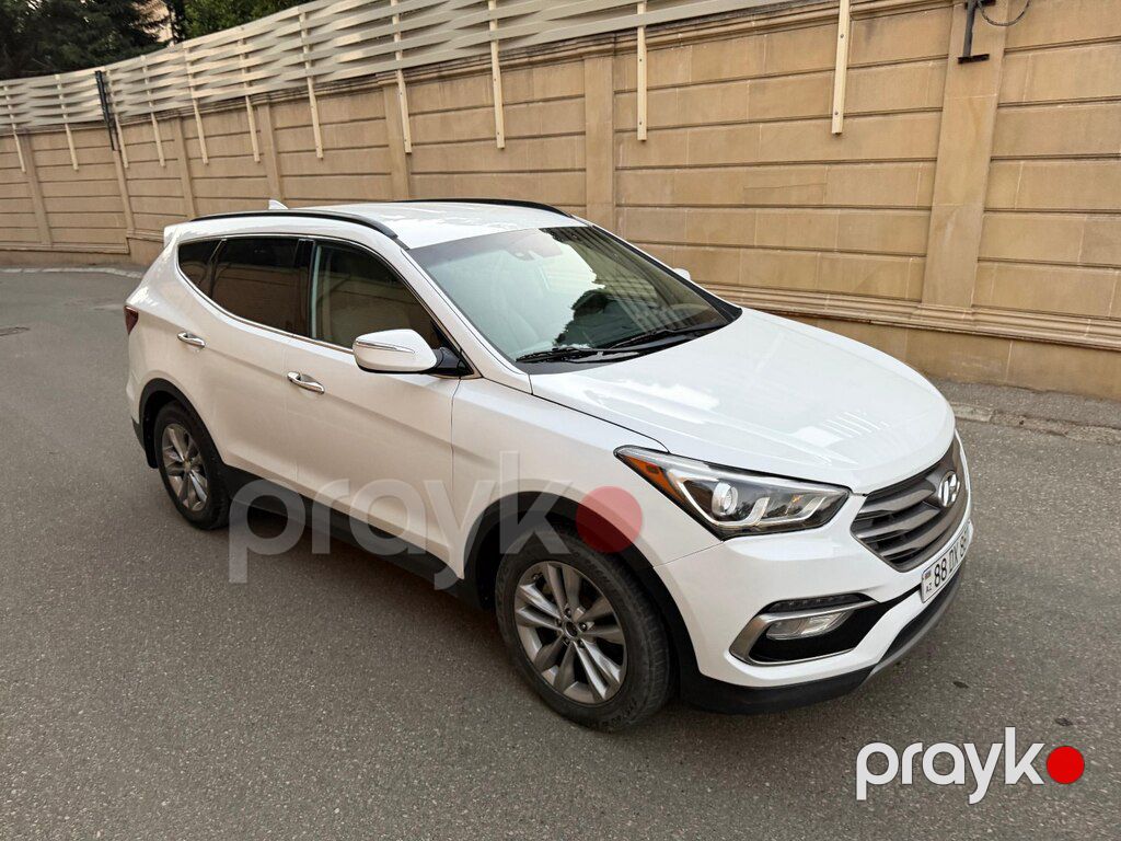 Hyundai Santa Fe, 2.0 L, 2017 il, 66 050 km — Avtomobillər, Bakı (10)