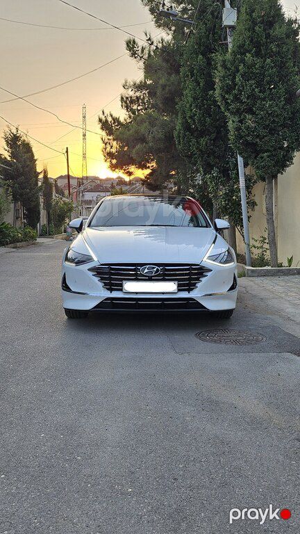 Hyundai Sonata, 2.0 L, 2021 il, 100 000 km — Avtomobillər, Bakı (3)