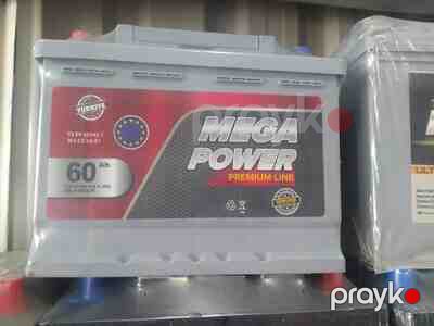 Mega pover 12 v 60 ah akkumulyatoru — Bakı