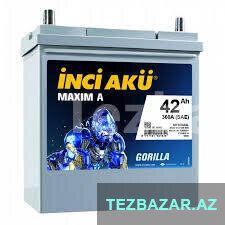inci aku 12 v 42 ah akkumulyator — Bakı