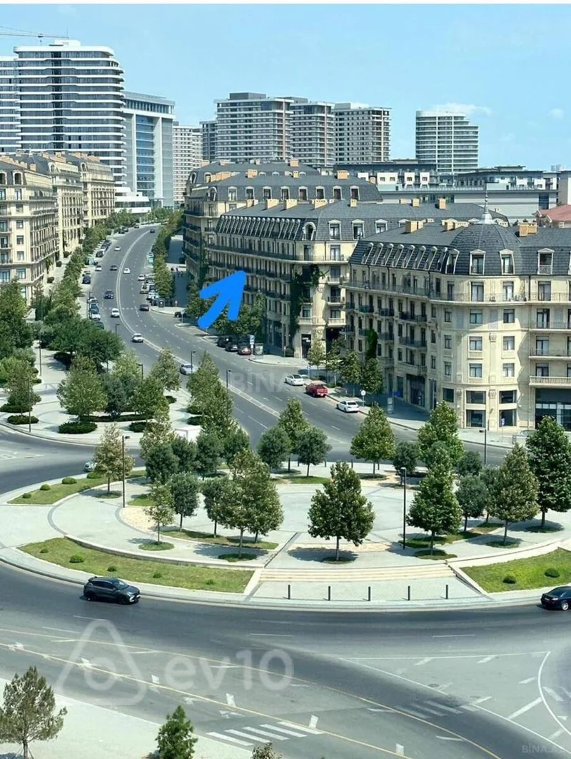 3 otaqlı mənzil, 100 m², Mərkəzi bulvar küç — kirayə — Mənzil, Bakı (8)