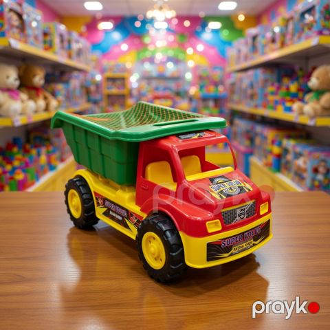 Yük maşını TN, plastik, rəngbərəng, 42 sm — Bakı