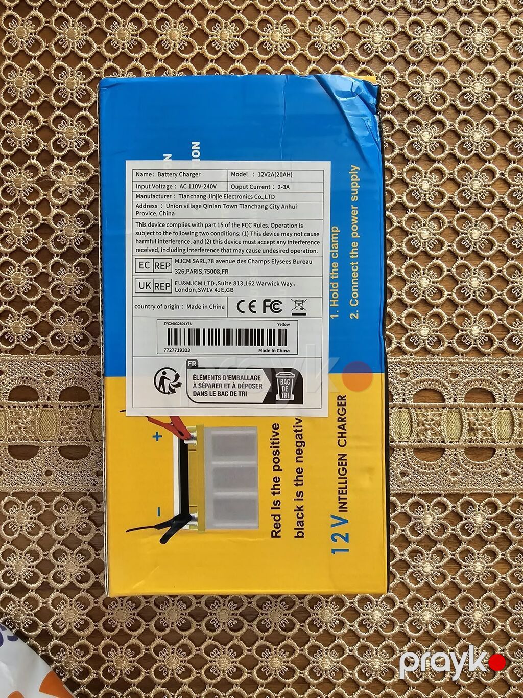 12V ağıllı akkumulyator şarj cihazı.akumulyator zaradkasi invertor — Avtomobil aləti, Digah (2)