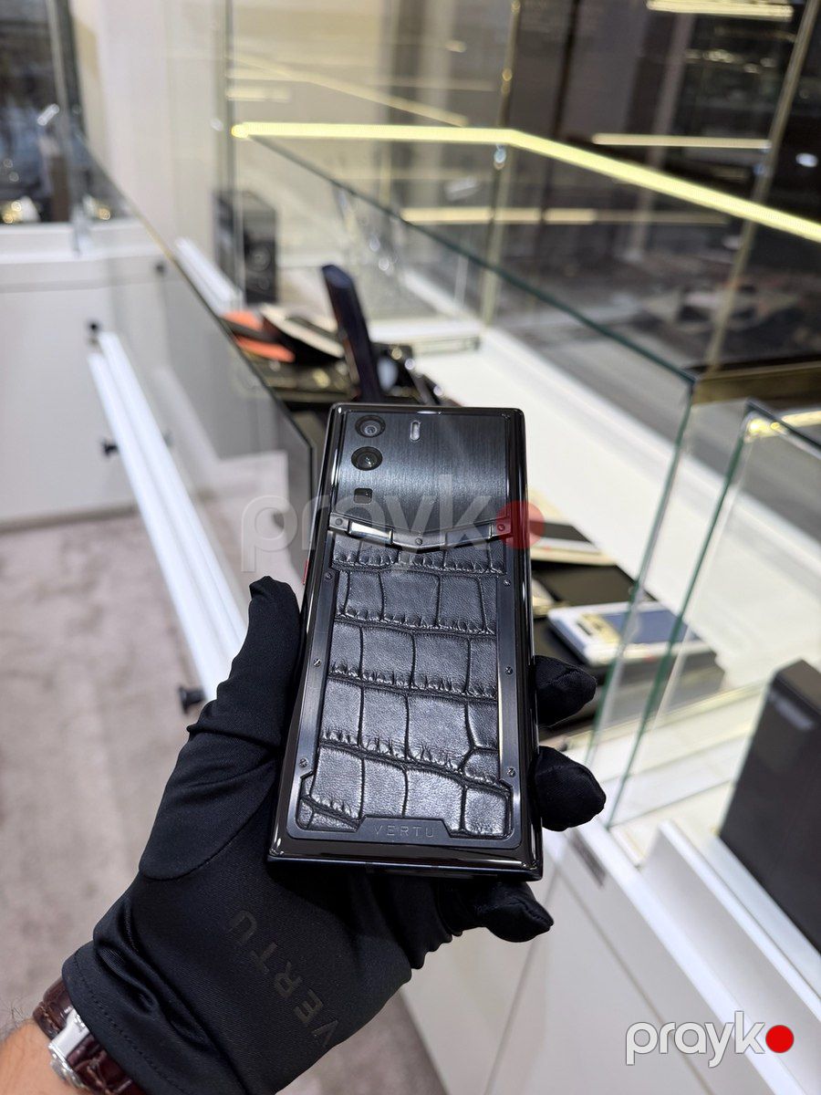 Vertu Metavertu 1 Curve Alligator Skin Black 512GB/12GB — Smartfonlar, Bakı (5)