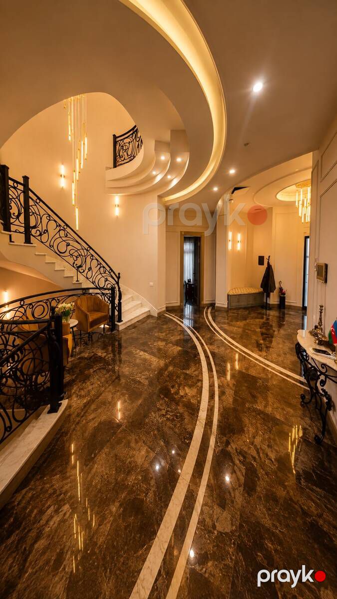 Satılır 8 otaqlı həyət evi/bağ evi 500 m² — Ev, villa, Bakı (5)