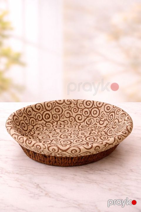 Çörək qabı NP17 həsir içi parçalı, 15x24 sm — Bakı