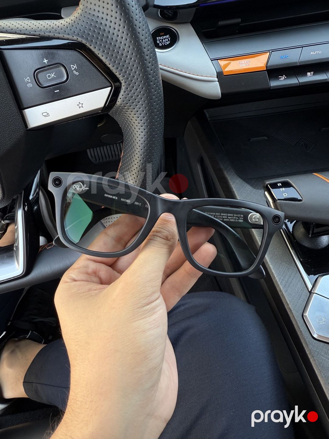 Ray-Ban Meta Wayfarer Gen 2 RW4012 Transitions Grey — Səs texnikası, Bakı (5)