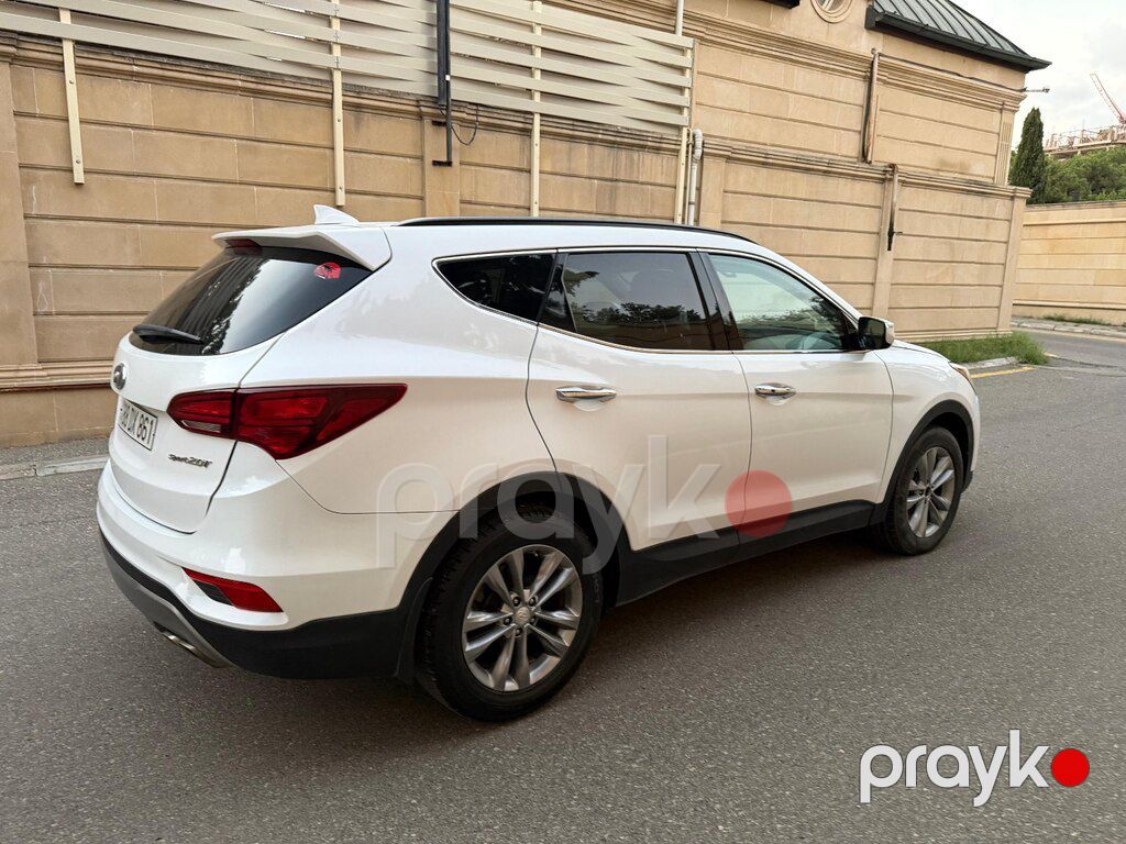 Hyundai Santa Fe, 2.0 L, 2017 il, 66 050 km — Avtomobillər, Bakı (9)