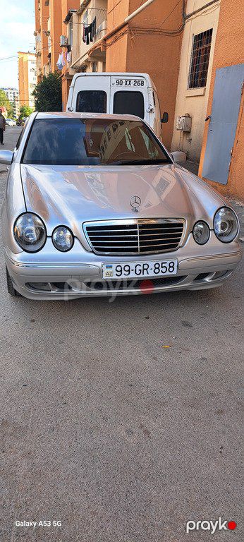 Mercedes E 320, 3.2 L, 2000 il, 298 000 km — Bakı