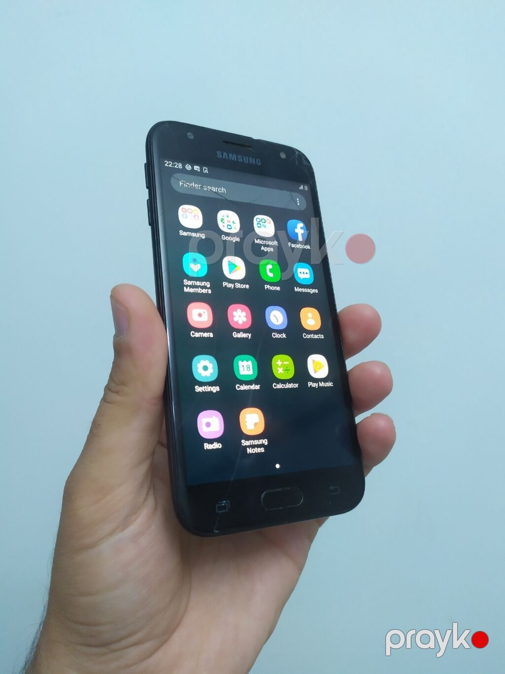 Samsung Galaxy J3 2017, 16 GB, rəng - Qara, Sensor — Samsung, Masazır (5)
