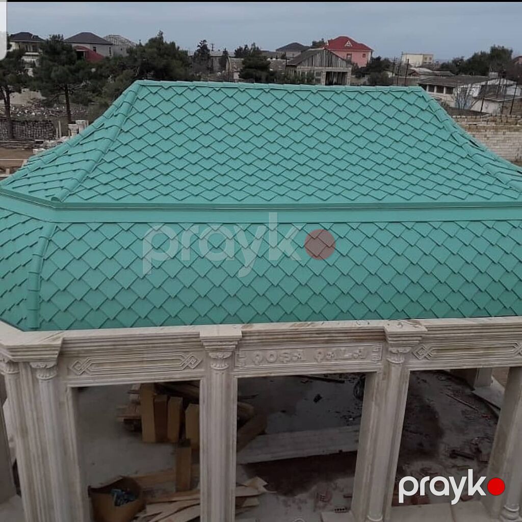 Məhsul: Metal dam örtüyü və profillər Təsvir: - Yüksək keyfiyyətli — Dam örtükləri, Bakı (4)