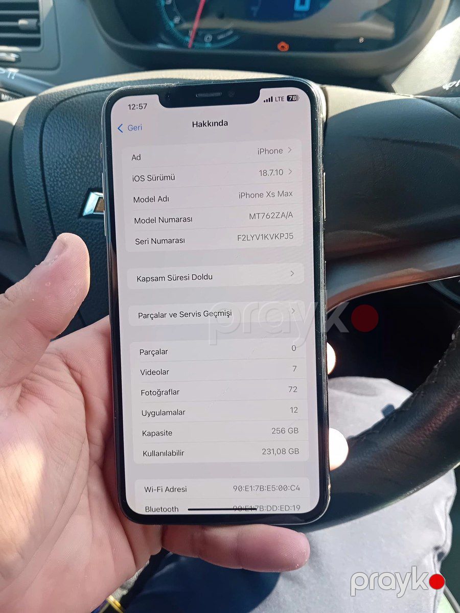 Apple iPhone XS Max Gold 256GB/4GB — Smartfonlar, Sumqayıt (2)