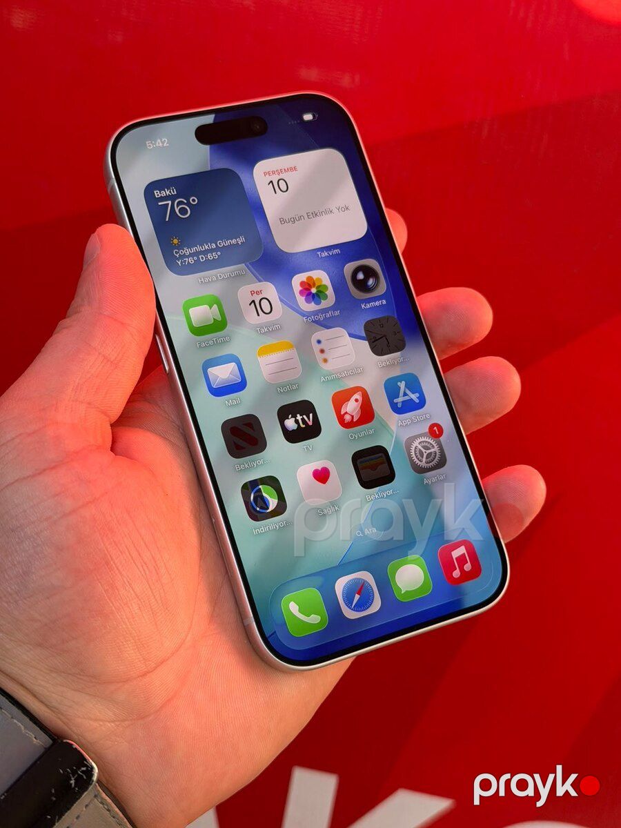 Apple iPhone 17 Pro Silver 256GB/12GB — Smartfonlar, Bakı (7)