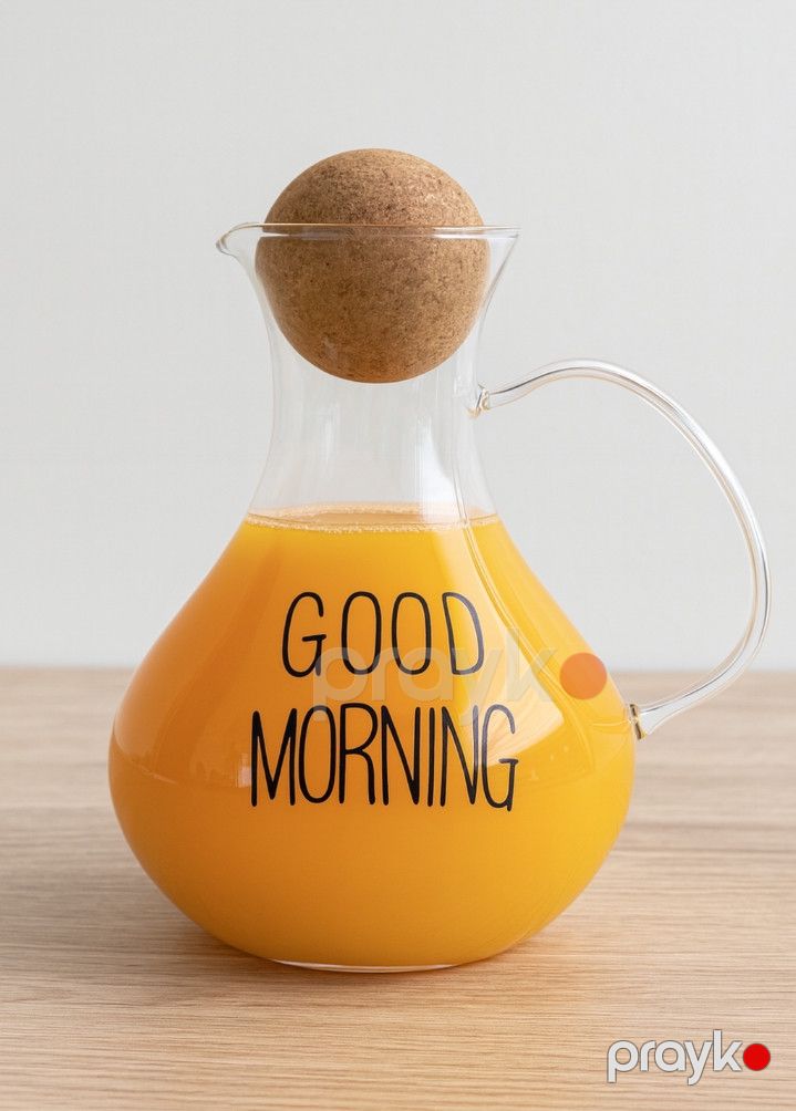Qrafin Good Morning, şüşə, şəffaf, 950 ml — Mallar, Bakı (3)