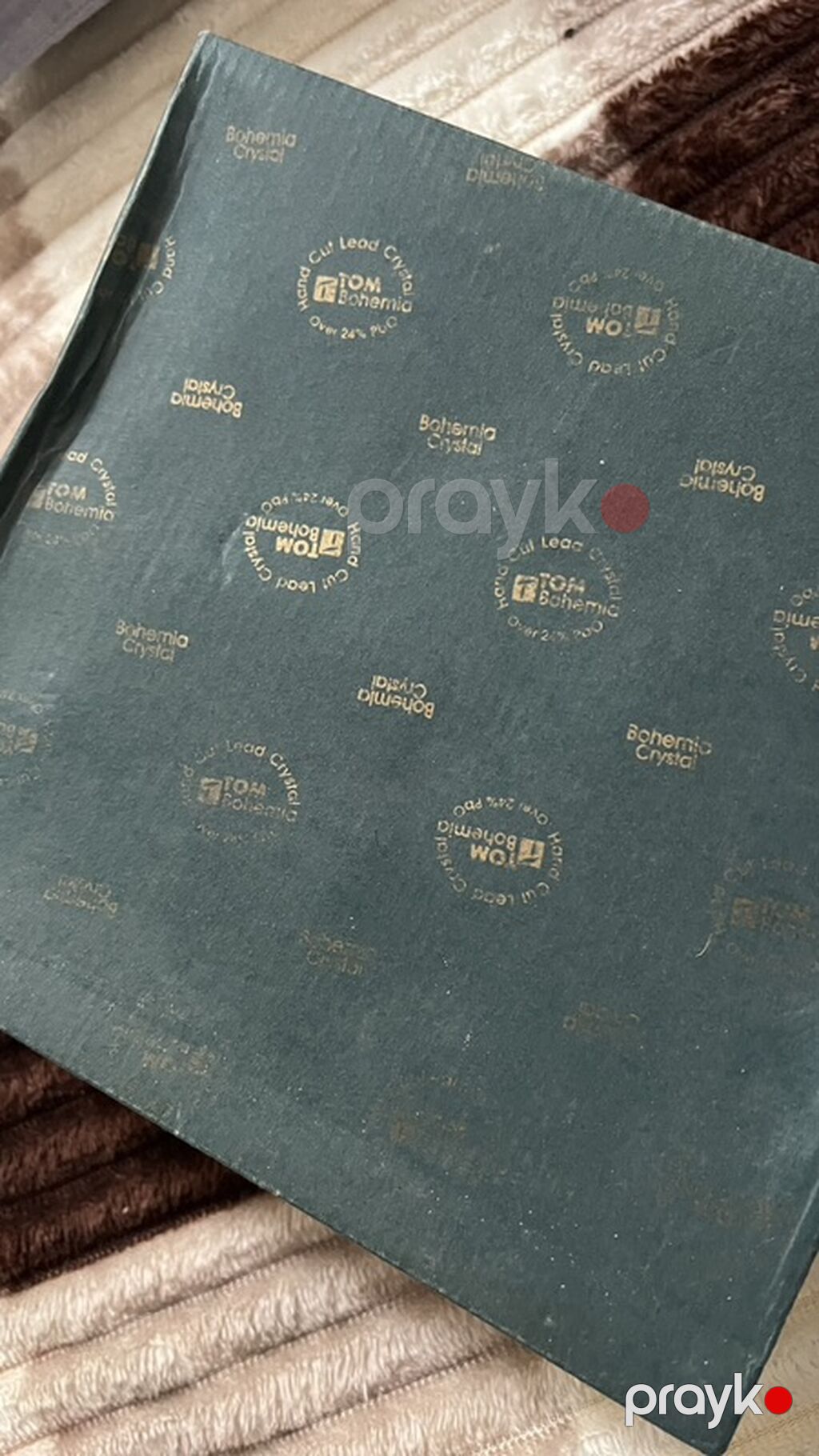 Qədəhlər, Xrustal, 6 ədədli dəst, Çexiya — Süfrə qabı, Xırdalan (2)