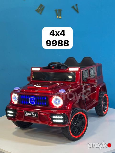 Uşaq elektrik avtomobili 9988 MX100, qırmızı — Bakı