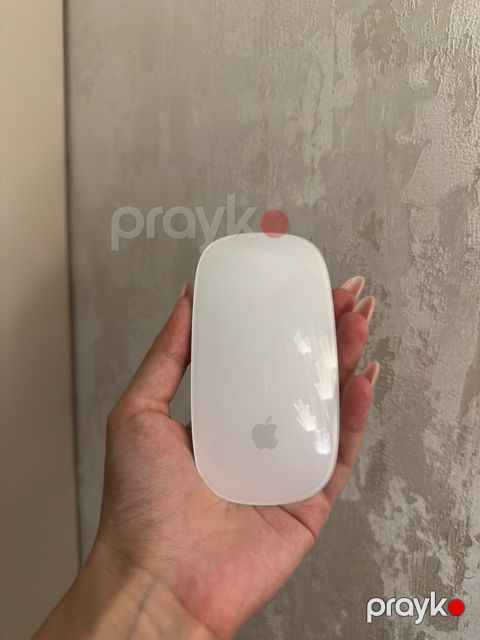 Apple Magic Mouse 2 (ağ) + qutusu ilə — Bakı