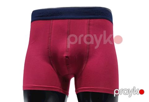 Kişilər üçün bokserlər Adonis ADNS_24, qırmızı, pambıq/elastan, ölçü L — Bakı