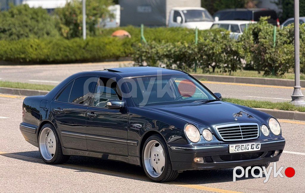 Mercedes E 320, 3.2 L, 2000 il, 327 000 km — Avtomobillər, Bakı (11)