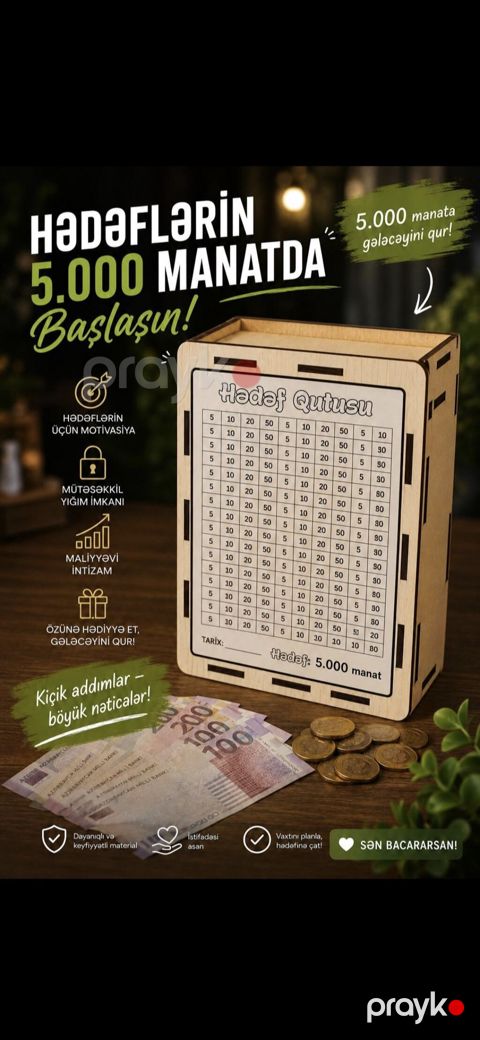 Hədəf Qutusu – 5.000 və 10000 manatlıq yığım sistemi - Hədəflərin — Bakı