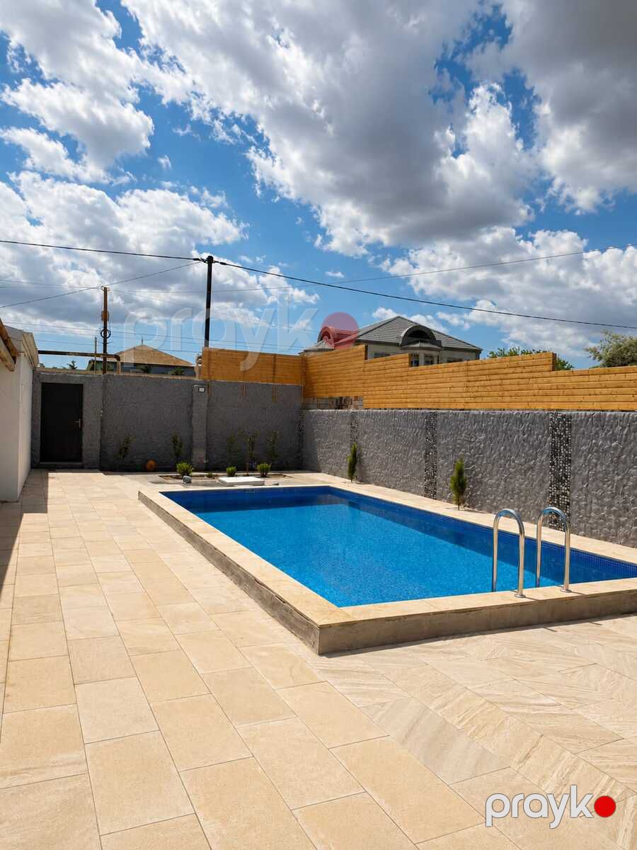 Satılır 4 otaqlı həyət evi/bağ evi 110 m² — Ev, villa, Bakı (4)