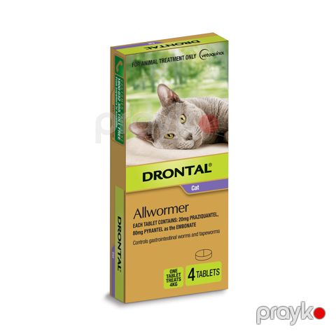 4 kq-a qədər pişiklər üçün Drontal anthelmintic — Bakı