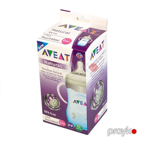 Qidalanma qabı Aveat, 0+, 240 ml — Bakı