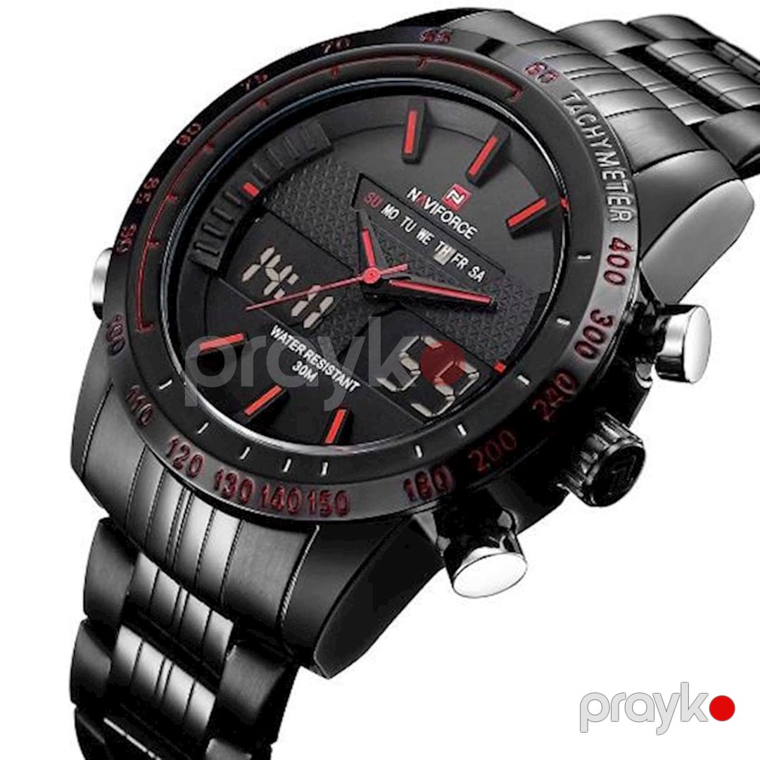 Qol saatı NaviForce 9024 Red/Black — Mallar, Bakı (2)