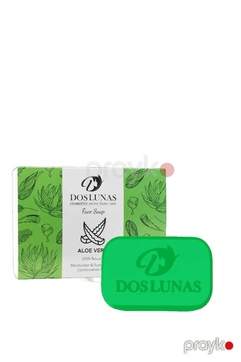 Üz üçün sabun Dos Lunas Aloe Vera, 100 q — Bakı