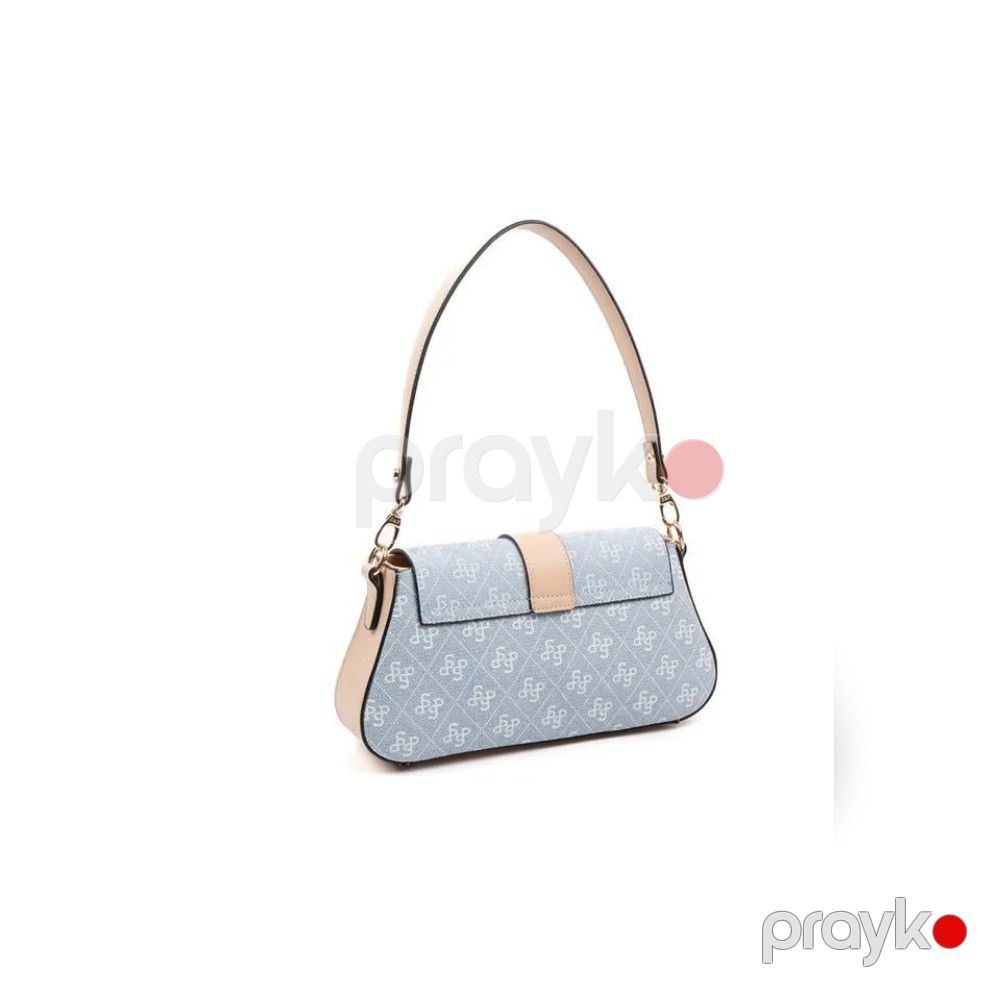 Kross-bodi çanta Silver & Polo, açıq mavi, eko dəri, 26x13 sm — Mallar, Bakı (3)