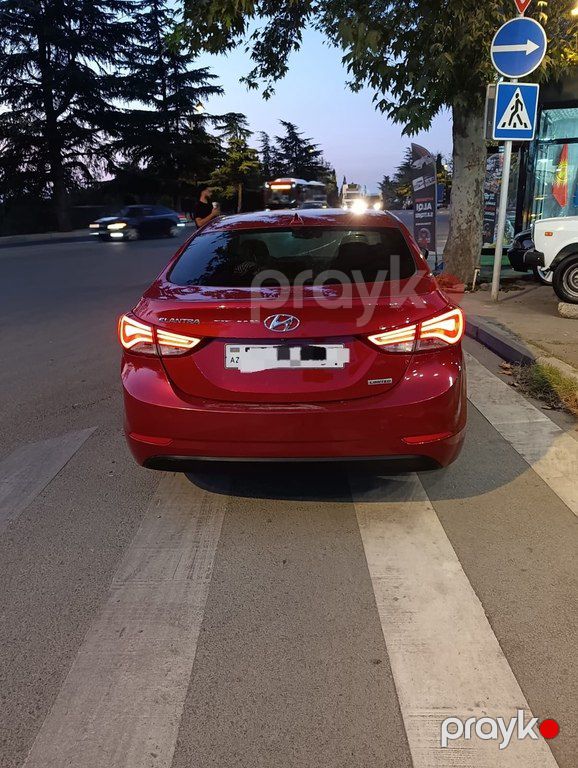 Hyundai Elantra, 1.6 L, 2015 il, 170 000 km — Avtomobillər, Gəncə (3)