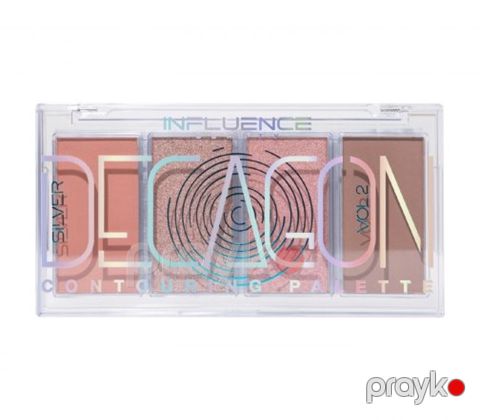 Konturinq üçün palet Influence Beauty Silver Decagon — Bakı