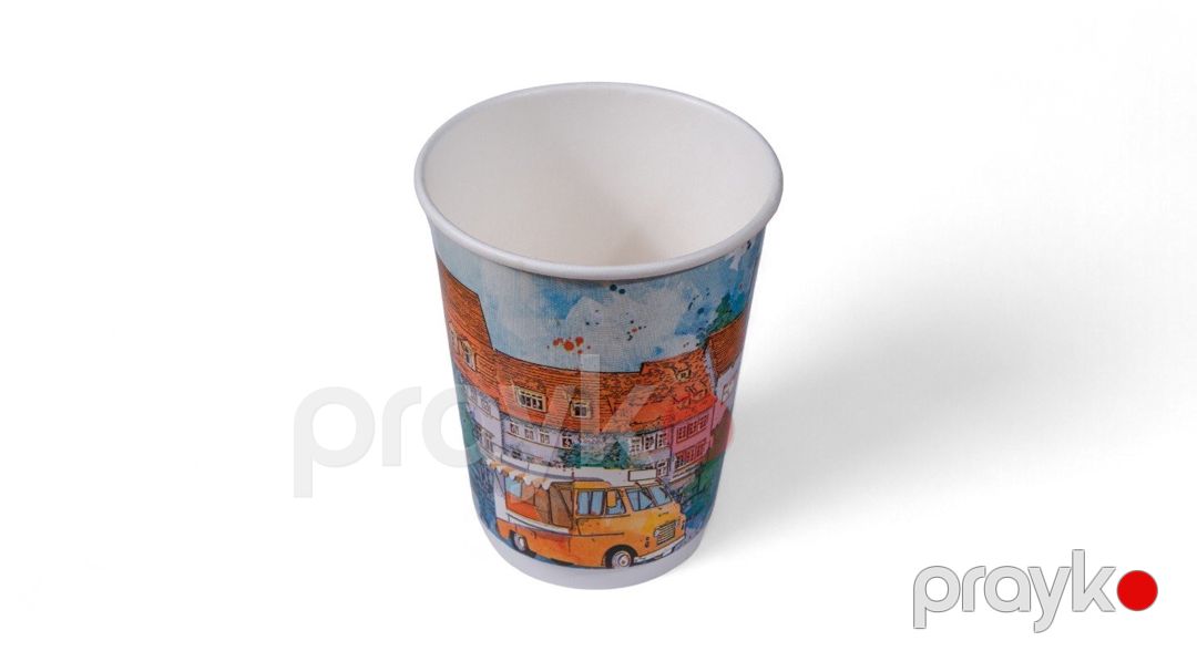 Birdəfəlik stəkan dəsti Loyal Packing Big City, ikiqat, 300 ml, 50 əd — Mallar, Bakı