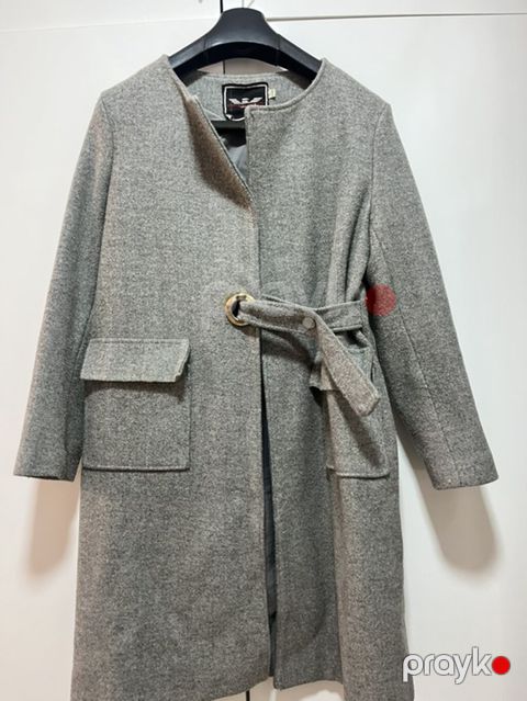Palto, Emporio Armani, L, rəng - Boz — Bakı