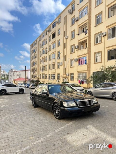 Mercedes S 320, 3.2 L, 1998 il, 214 300 km — Bakı