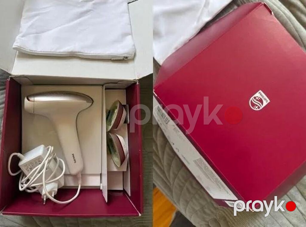 Lazer epilyatoru, Philips, Yeni, Pulsuz çatdırılma — Usturalar, trimmerler və epilyatorlar, Masazır (2)