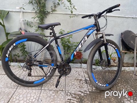 Vısta dağ velosipedi - Güclü alüminium tipli hardtail gövdə, idman — Digah