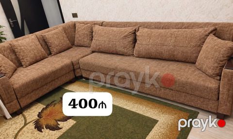 Divan satılır 400₼. Açılır bazası var.Ünvan Nərimanov. 3933. Fatimə99 — Bakı