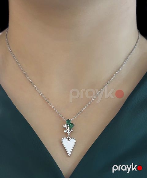 Qadın boyunbağı AVA_184, paslanmayan polad — Bakı