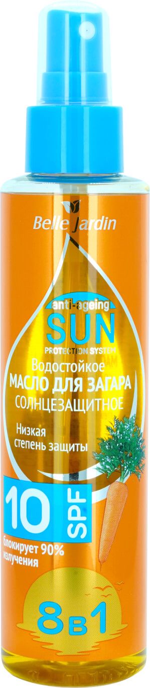 Qaralma üçün günəşdən qoruyucu yağ Belle Jardin SPF10, 180 ml — Bakı