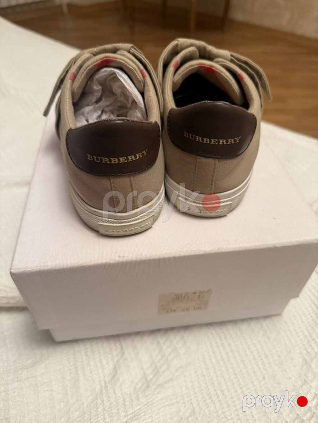 Burberry qadın krossovkaları - Model: Burberry slip-on krossovka — Krosovka, Bakı (4)