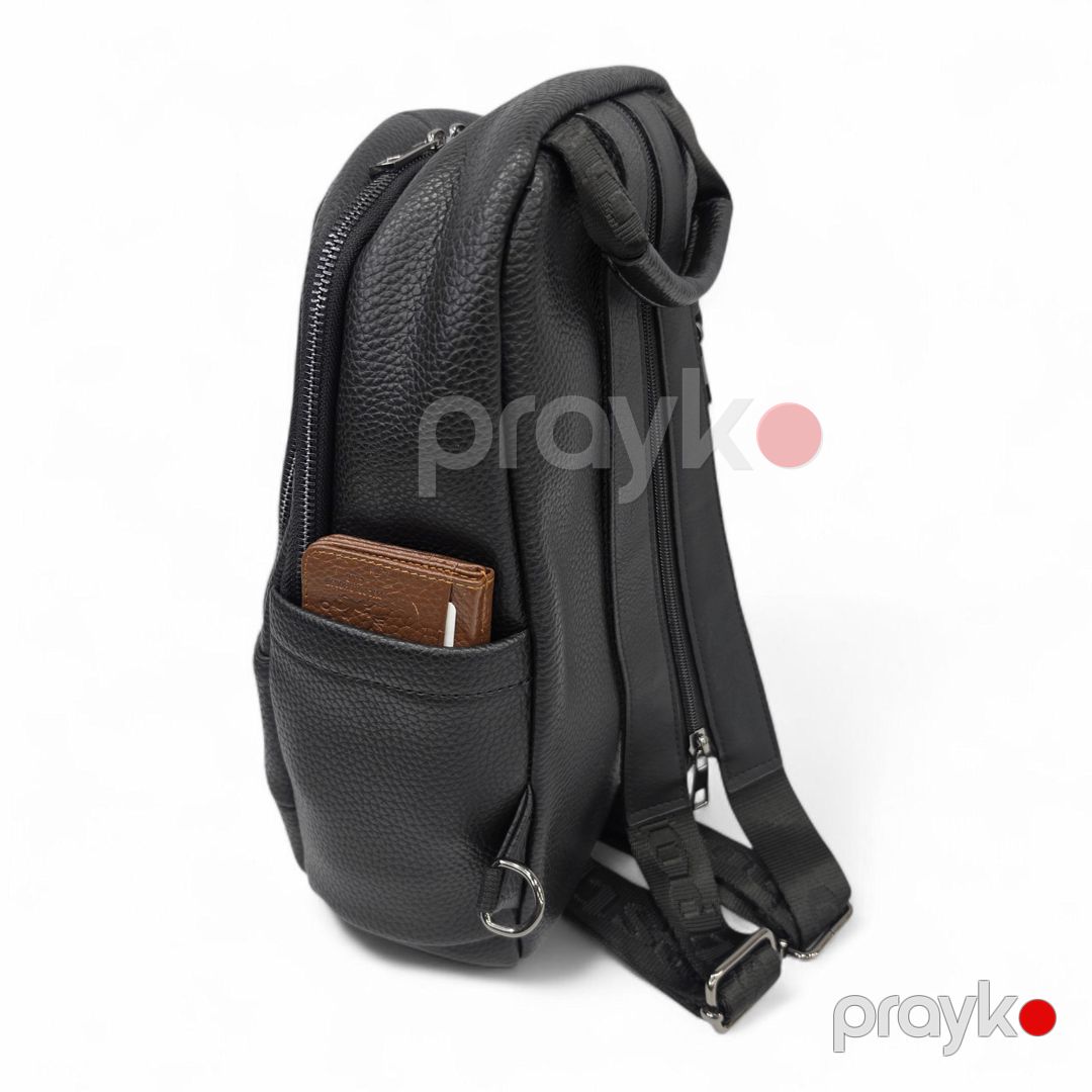 Çiyin çantası WestPolo 7050 qara — Mallar, Bakı (2)