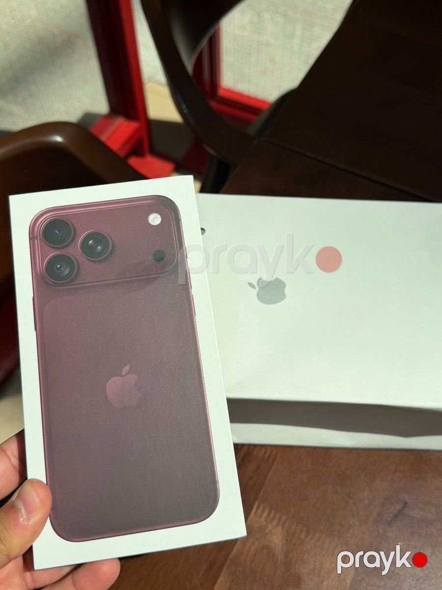 Apple iPhone 18 Pro Max Burgundy 512GB/12GB — Smartfonlar, Bakı (6)