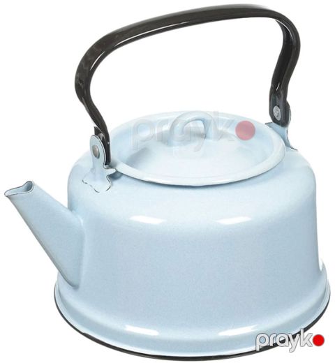 Su qaynatmaq üçün çaydan "СтальЭмаль" С42713, 3500 ml, minalanmış polad, mavi — Bakı