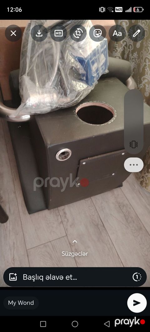 Yeni, Saç yuyulması kreslosu — Oğuz
